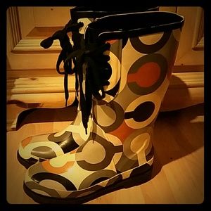 Coach Rain Boots
