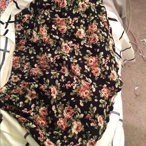 cute floral shorts