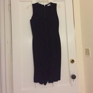 Calvin Klein Ruffle front dress