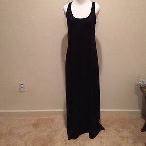 Black Racerback maxi dress