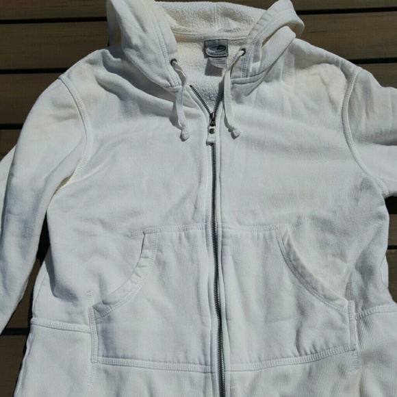 White Champion jacket