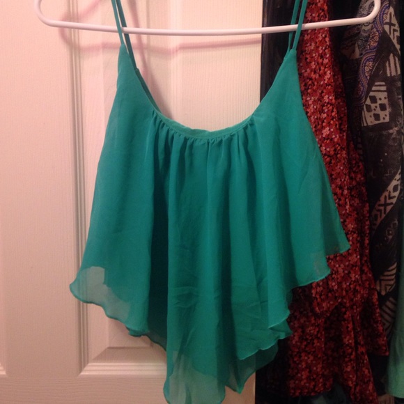 Flirty flowy top