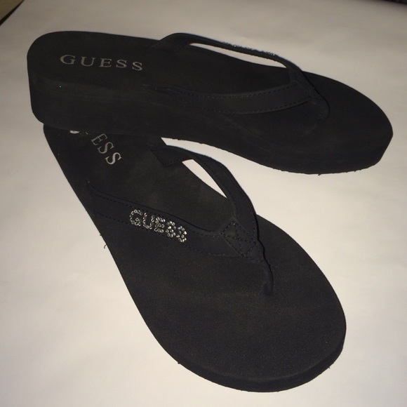 Guess Rhinestone Sandals 💎💎💎😎✨