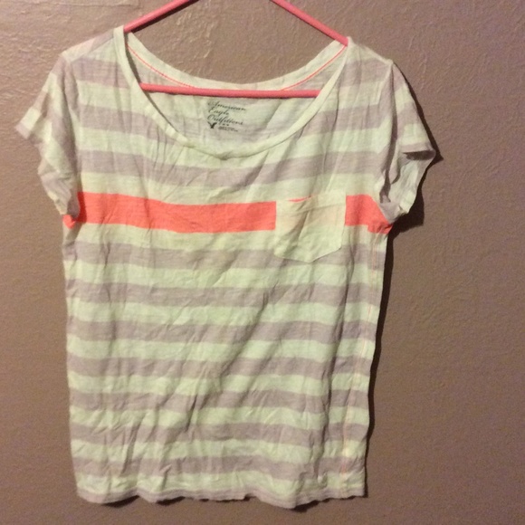 Striped short sleeve