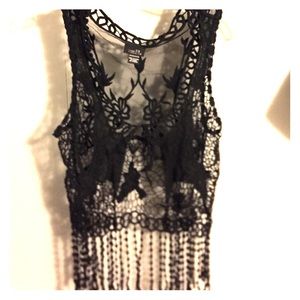 See through cardigan 💗