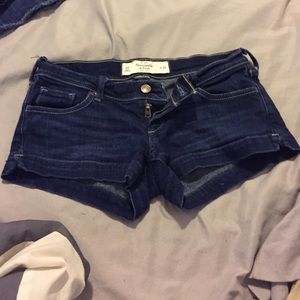 Abercrombie & Fitch Dark Wash Jeans Shorts