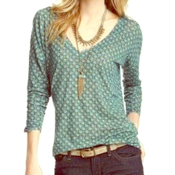 Lucky Boho Moroccan Teal Blue Tunic