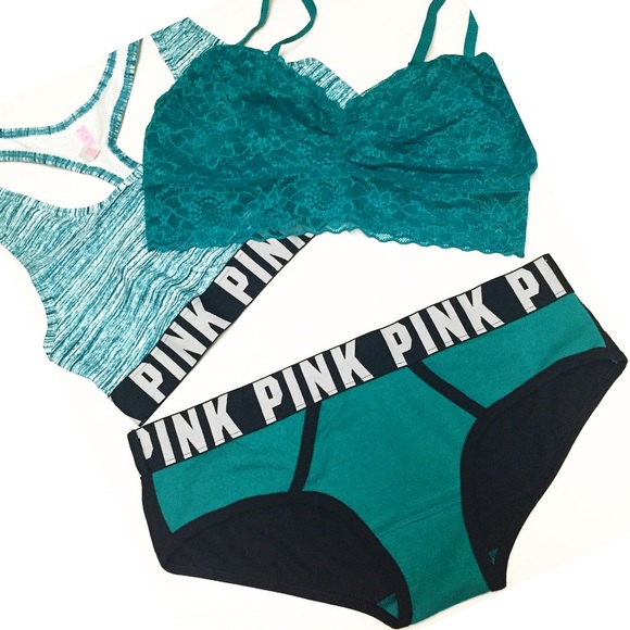PINK Victoria's Secret Tops - ✨SALE✨VS PINK Bralette & Panty Bundle