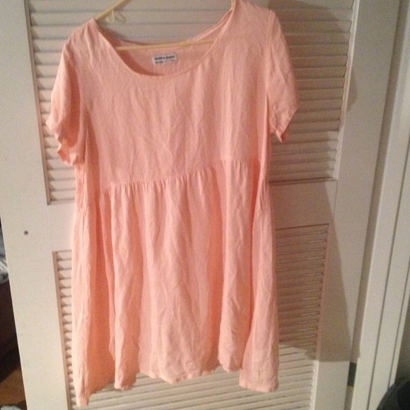 Blossom( light pink) colored loose baby doll dress