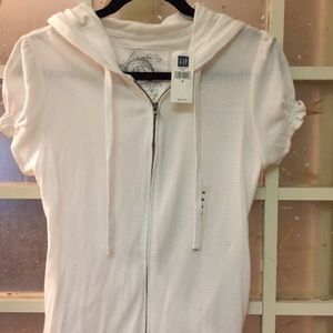 Gap cap sleeve sweatshirt