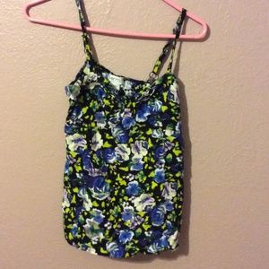 Floral tank top