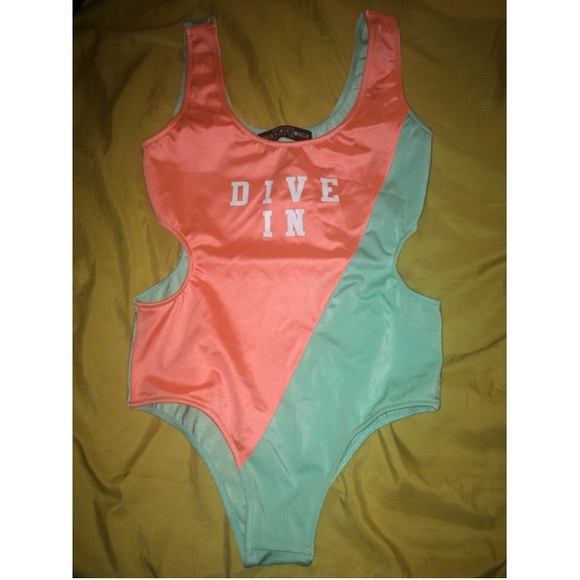 This Is A Love Song bathing suit "DIVE IN" - Picture 3 of 4