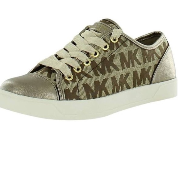 SOLD!!! Women's Canvas Sneakers Signature Print - Picture 1 of 4