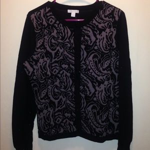 Black and Grey NY & Co cardigan