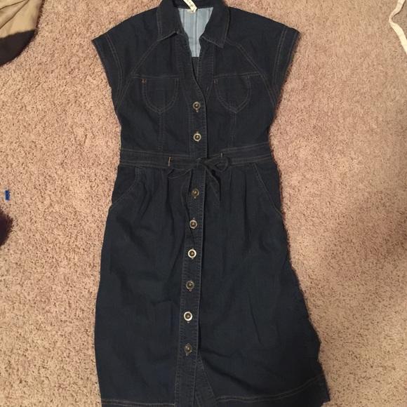 Denim dress