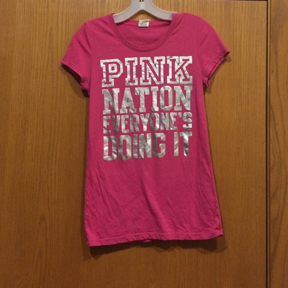 Limited Edition Pink Nation Shirt Medium