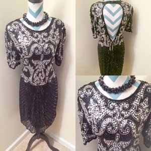 🚫Sold!🚫 Black and Silver Sequin Dreas