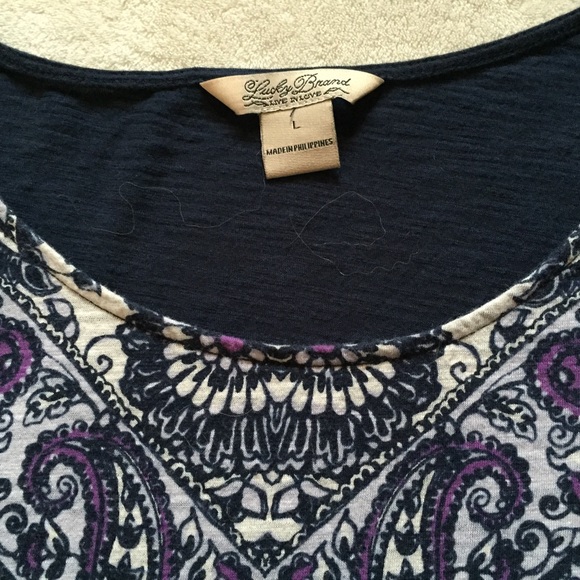 Lucky Brand Top - Picture 3 of 3