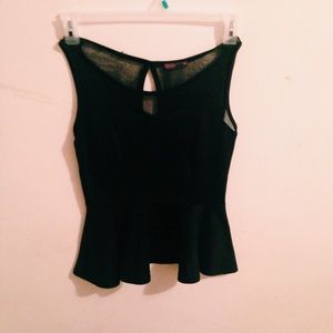 Black dressy top