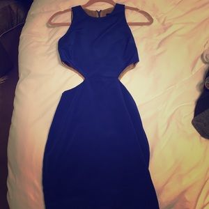 Naven royal blue dress xs