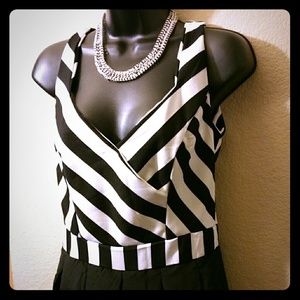 Stripped romper