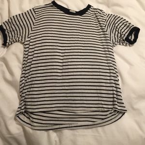 Brandy Melville striped tee size s