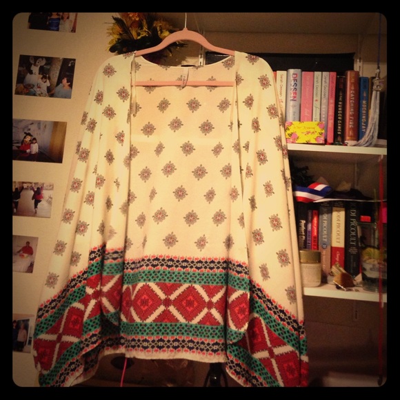 Short sleeved kimono