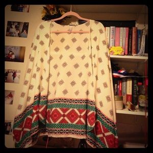 Short sleeved kimono