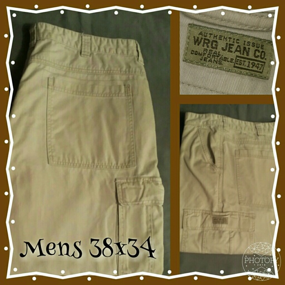 Men's cargo dress pants
