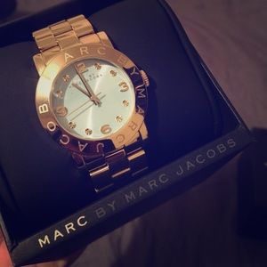 MARC by Marc Jacobs gold watch