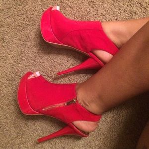 Red high heel