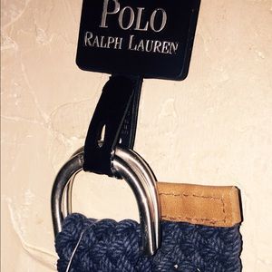 Polo Ralph Lauren Nautical woven size M navy belt