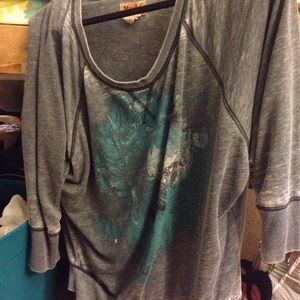 3/4 length sweater top