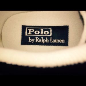 Polo Ralph Lauren Black Leather Men's Size 9 Shoes