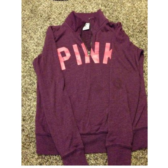 Pink Sweatsuit half zip!! SOLD - Picture 2 of 4