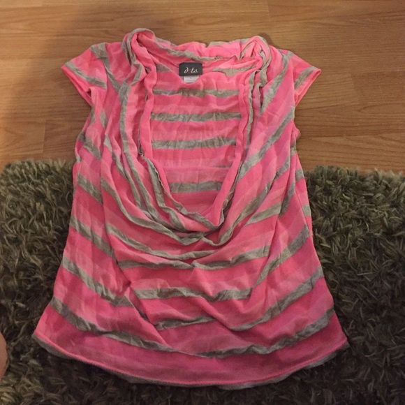 Pink and grey