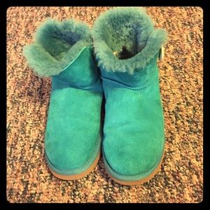 Teal Ugg boots!