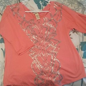 3/4 sleeve soft Daytrip shirt