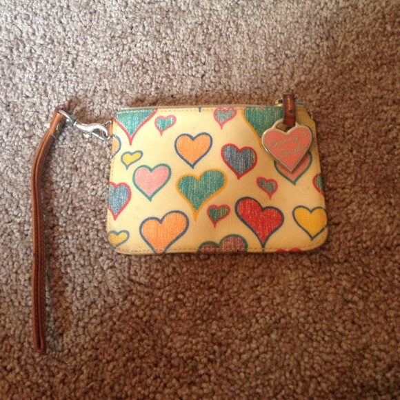 Dooney & Bourke Heart Wristlet