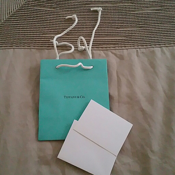 Small Tiffany Gift Bag w/ Card & Envelope