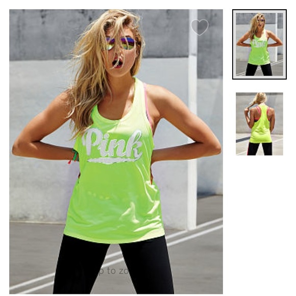Victoria's Secret PINK Racer Back Tank - Picture 2 of 2