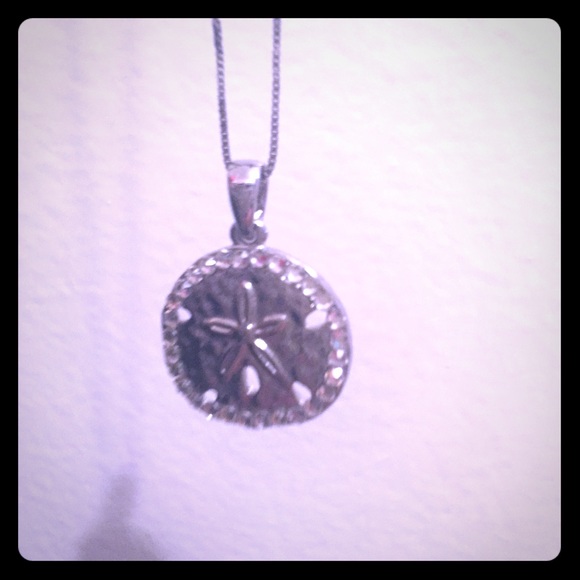 Silver Starfish Pendant on Silver Chain