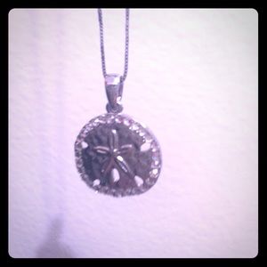 Silver Starfish Pendant on Silver Chain