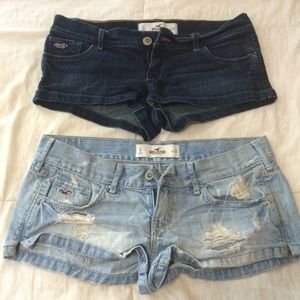 Hollister Denim Shorts Bundle