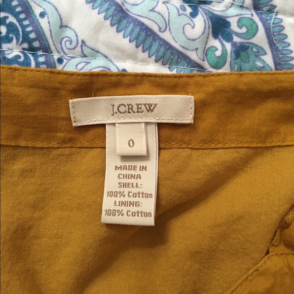 Gorgeous Mustard J.Crew Lace Tank - Picture 4 of 4