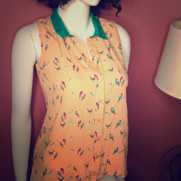 Sleeveless blouse - Picture 1 of 3