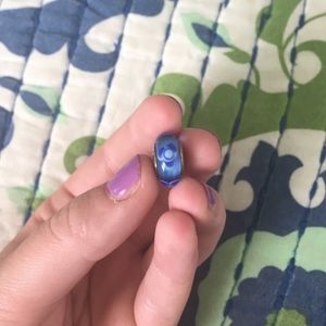 Blue Morano glass Pandora charm
