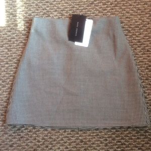 Zara Houndstooth Skirt!