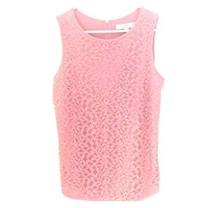 Sleeveless Lace Top