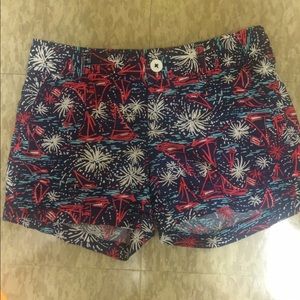 Lilly Pulitzer Shorts "She's A Firecracker"